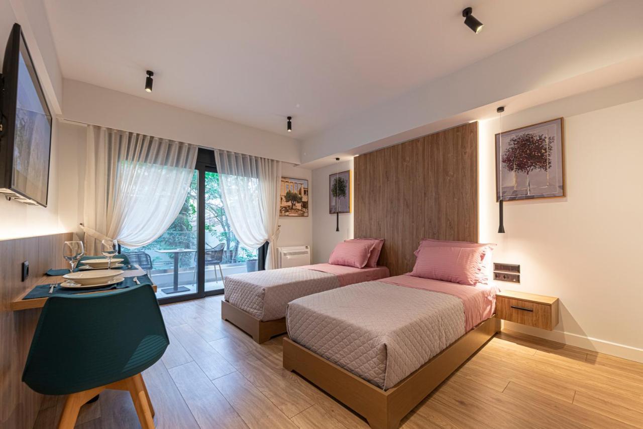 A&N Athens Luxury Apartments - Akadimou المظهر الخارجي الصورة